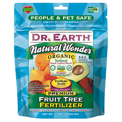 DR EARTH INC, Dr. Earth Natural Wonder Organic Granules Plant Food pour les pommes, les raisins et les pêches 1 lb