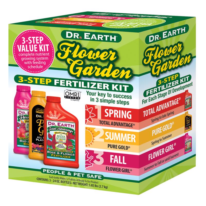 DR EARTH INC, Dr. Earth Organic Flower Fertilizer 3 pk