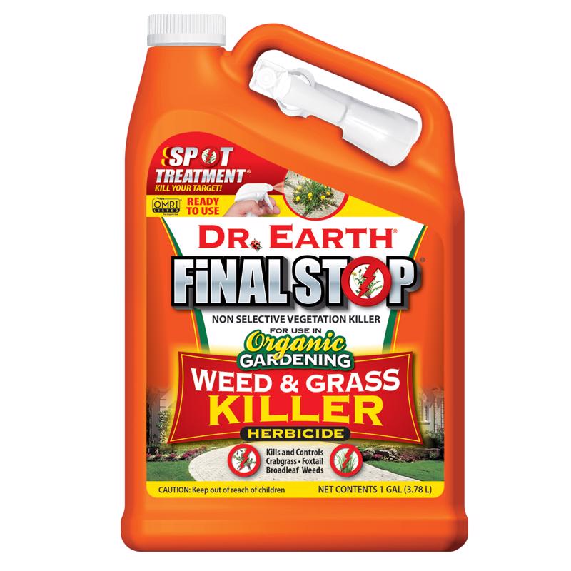 DR EARTH INC, Dr.Earth Herbicide naturel prêt à l'emploi très efficace 1 gal.