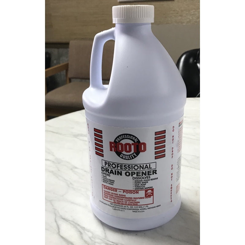 Rooto, Drain Clnr Acid 128oz Ma