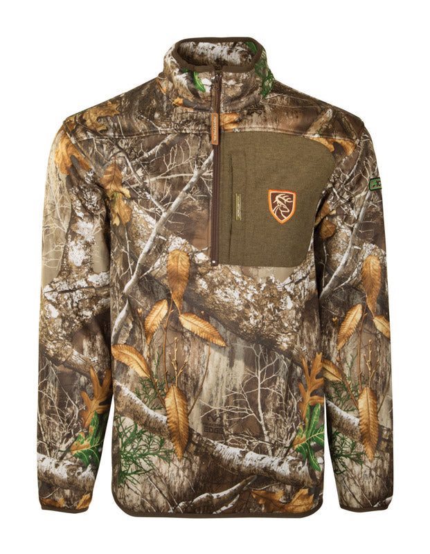 ICÔNE EXTÉRIEUR LTC, Drake Endurance 10 Pullover à manches longues pour jeunes à col ras du cou Realtree Edge