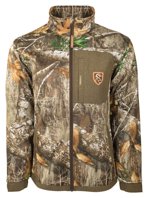 ICÔNE EXTÉRIEUR LTC, Drake Endurance M Veste zippée à manches longues pour hommes Realtree Edge