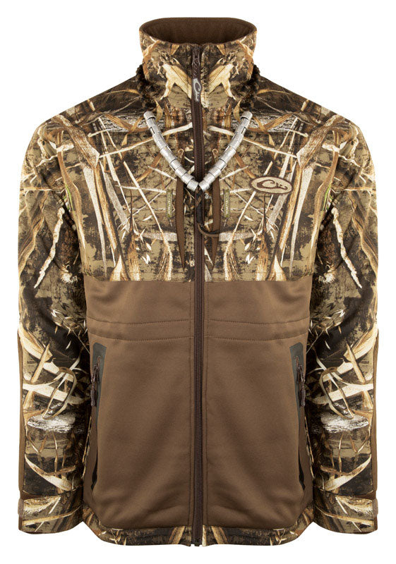 Drake, Drake Eqwader S Veste zippée à manches longues pour homme Realtree Max-5