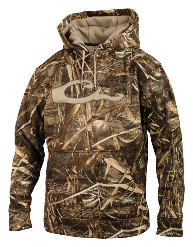 ICON OUTDOORS LLC, Drake MST S Long Sleeve Men's Realtree Max-5 Hooded Sweatshirt (Sweat à capuche)