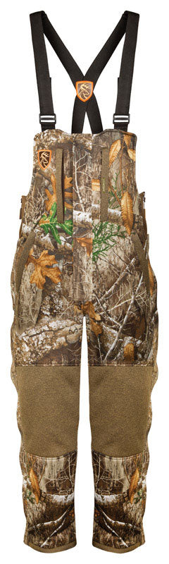 ICÔNE EXTÉRIEUR LTC, Drake Silencer Men's Hunting Bib L Realtree Edge Sleeveless