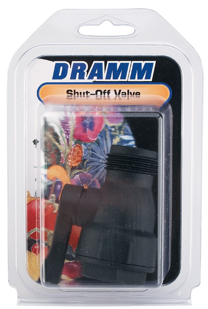 DRAM CORPORATION, Dramm 5/8 in. Robinet d'arrêt simple mâle fileté en plastique