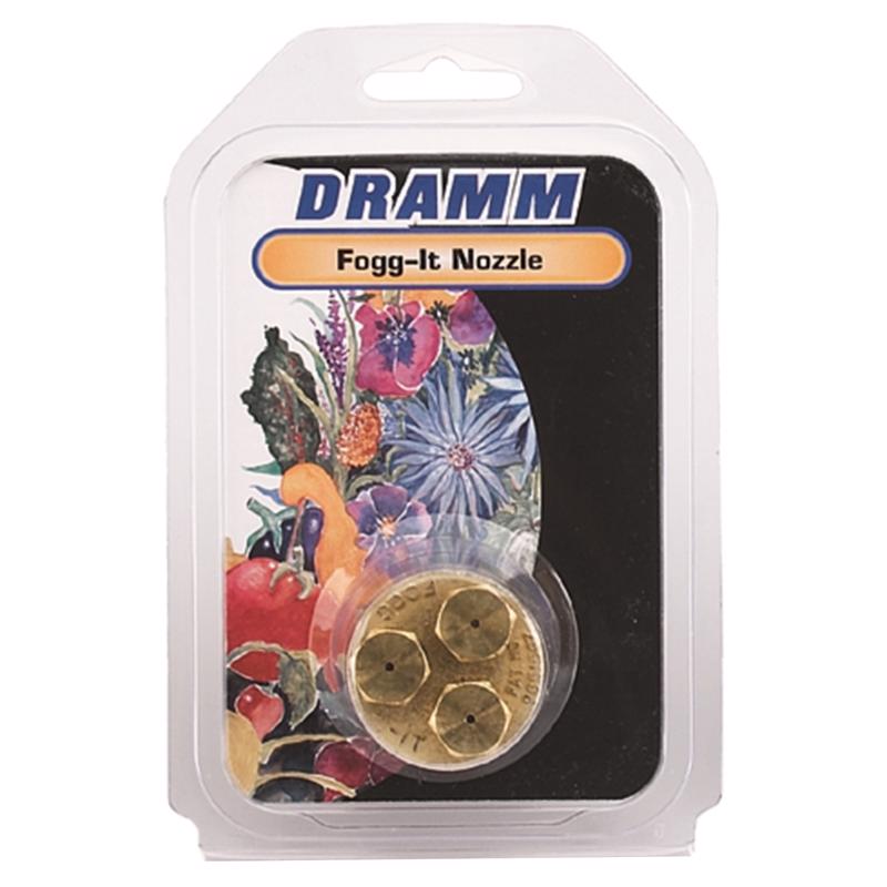 DRAM CORPORATION, Dramm 60-12344 Buse Fogg-It en laiton, présentoir de 12 pièces (pack de 6)