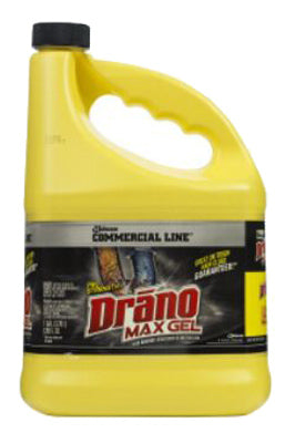 JOHNSON SC & SONS INC, Drano Commercial Line Gel Clog Remover 128 gal. (paquet de 4)