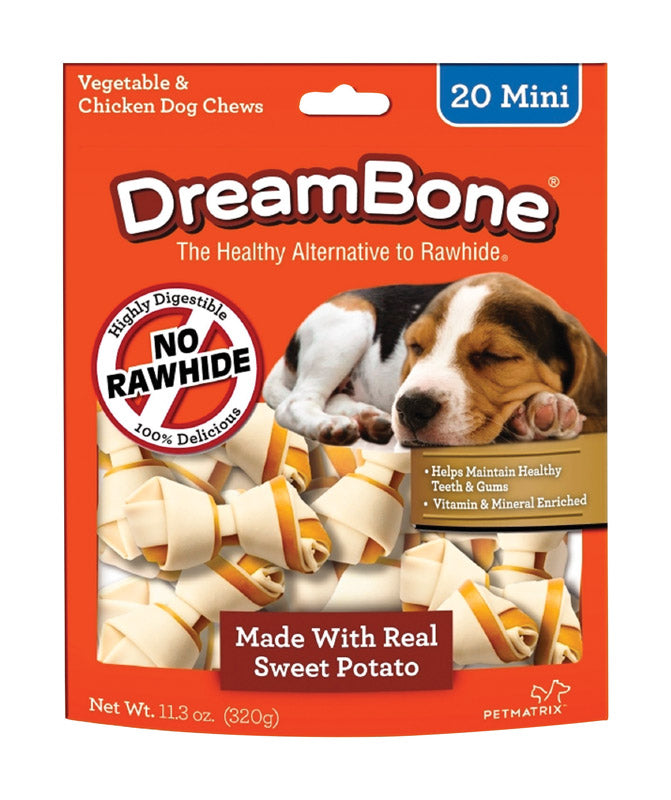 UNITED PET GROUP INC, DreamBone Poulet/Patate douce à mâcher pour chiens 24 pk