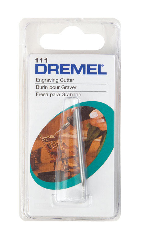 Dremel, Dremel 1/32 in. Dia. Acier rapide pour gravure 1 pk