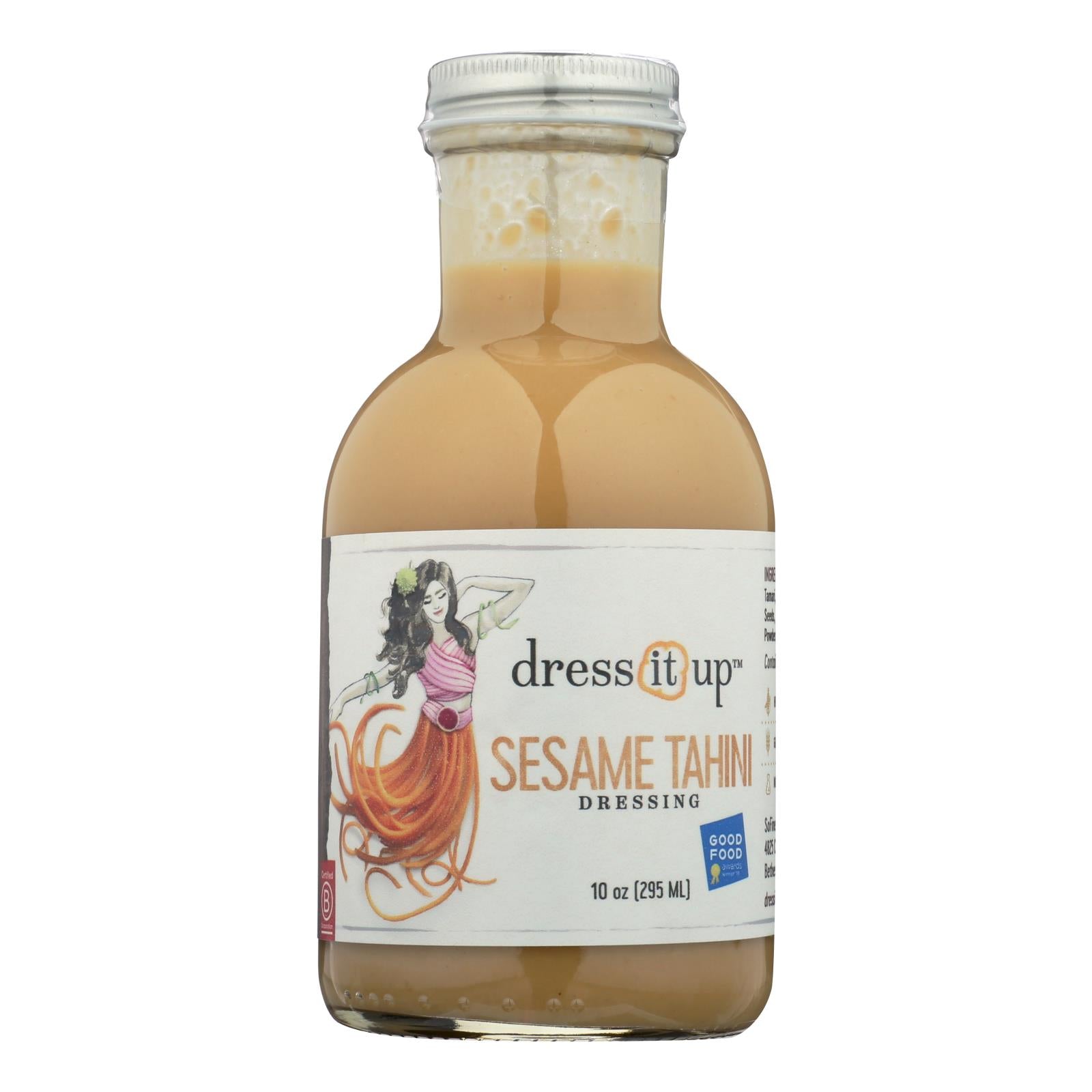 DRESS IT UP DRESSING, Dress It Up - Dressing Tahini au sésame - Caisse de 6 - 10 OZ (paquet de 6)