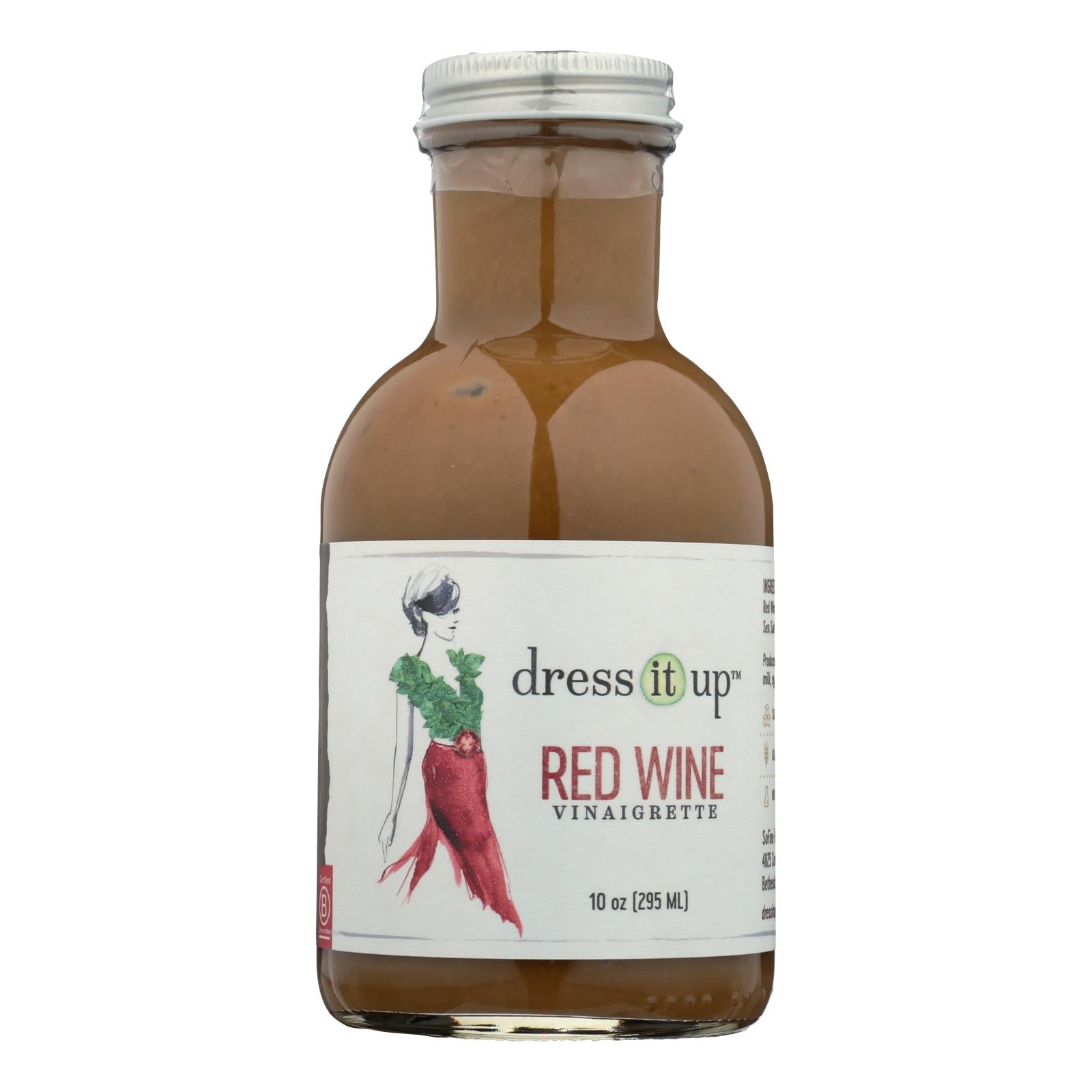 DRESS IT UP DRESSING, Dress It Up - Vinaigrette au vin rouge - caisse de 6 - 10 OZ (paquet de 6)