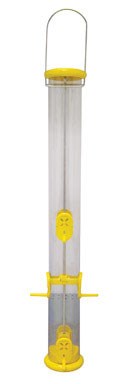 Droll Yankees Inc, Droll Yankees Ring Pull Nyjer Bird Seed Feeder 2.5 In. Dia 6 Ports Jaune