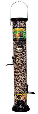 Droll Yankees Inc, Droll Yankees Seed Feeder 2.75 In. Dia 6 Ports 3 Lbs. Noir