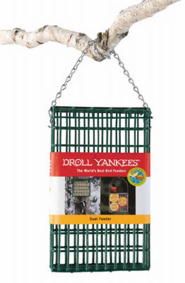 Droll Yankees Inc, Droll Yankees Wild Bird 2 lb. mangeoire à suif en métal 2 ports