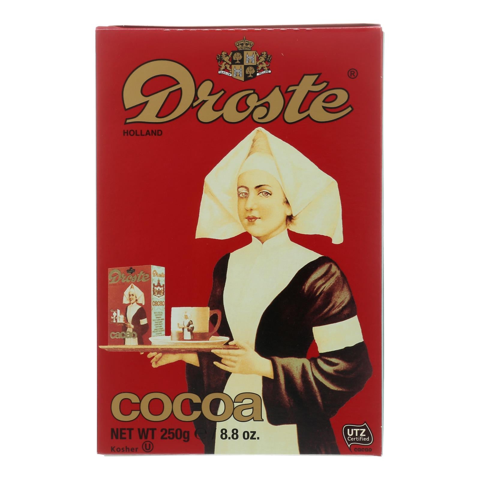 Droste, Droste Cocoa Powder - Import - Case of 12 - 8.8 oz (Pack of 12)