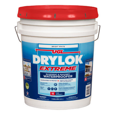 LABORATOIRES DE GILSONITE UNIS, Drylok Extreme White Latex Waterproof Sealer 5 gal.