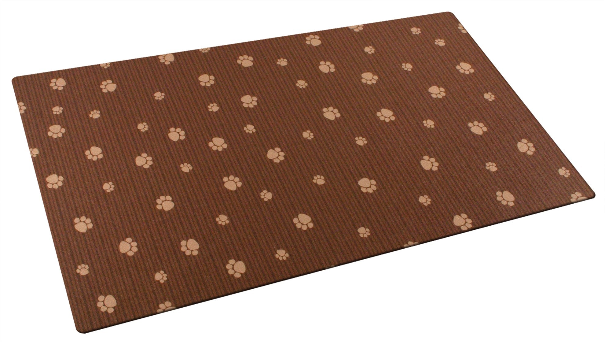 Drymate, Drymate Pp1220Bnstp 12 X 20 Brown & Tan Pet Place Mat