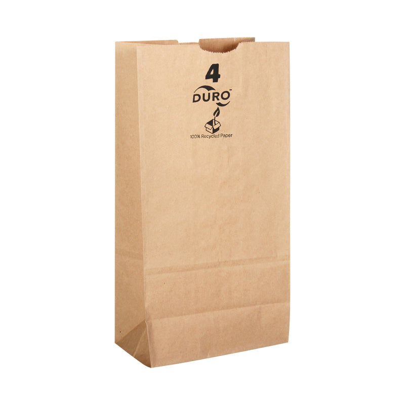 NOVOLEX BAGCRAFT INC, Dubl Life Paper Brown Shopping Bag Recycled 500 pk 5 in. H X 3.125 in. L X 9,687 po. L