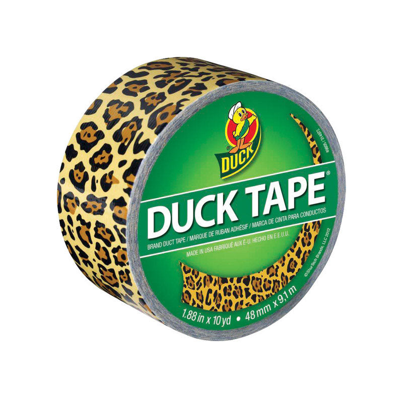 SHURTECH BRANDS LLC, Duck 1.88 in. W x 10 yd. L Multicolore Léopard Duct Tape