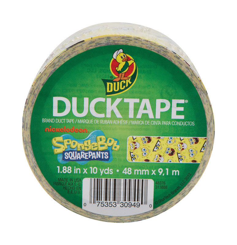 Canard, Duck 284083 1.88" X 10 Yards SpongeBob Squarepants Duck Tape® (en anglais)