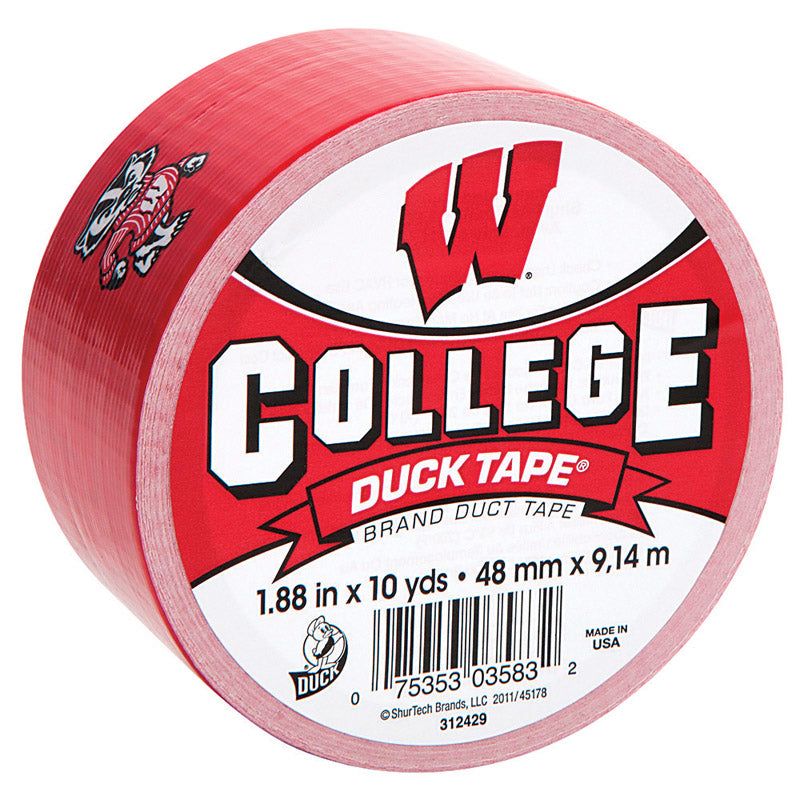 Canard, Duck College Logo Duct Tape High Performance 10 Yd. Wisconsin