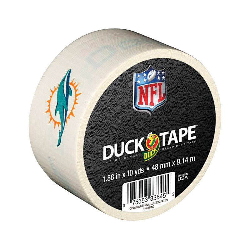 Canard, Duck Nfl Duct Tape High Performance 10 Yd. Dolphins