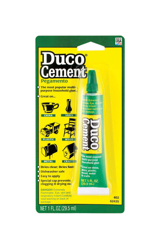 ITW GLOBAL BRANDS, Duco Cement Polyurethane Glue 1 oz (Pack de 6)