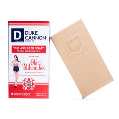 DUKE CANNON SUPPLY COMPANY LLC, Duke Cannon Budweiser Warm Cedarwood Scent Beer Soap 10 oz. 1 pk