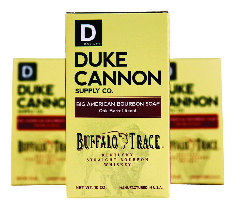 DUKE CANNON SUPPLY COMPANY LLC, Duke Cannon Buffalo Trace Oak Barrel Scent Savon en barre 10 oz