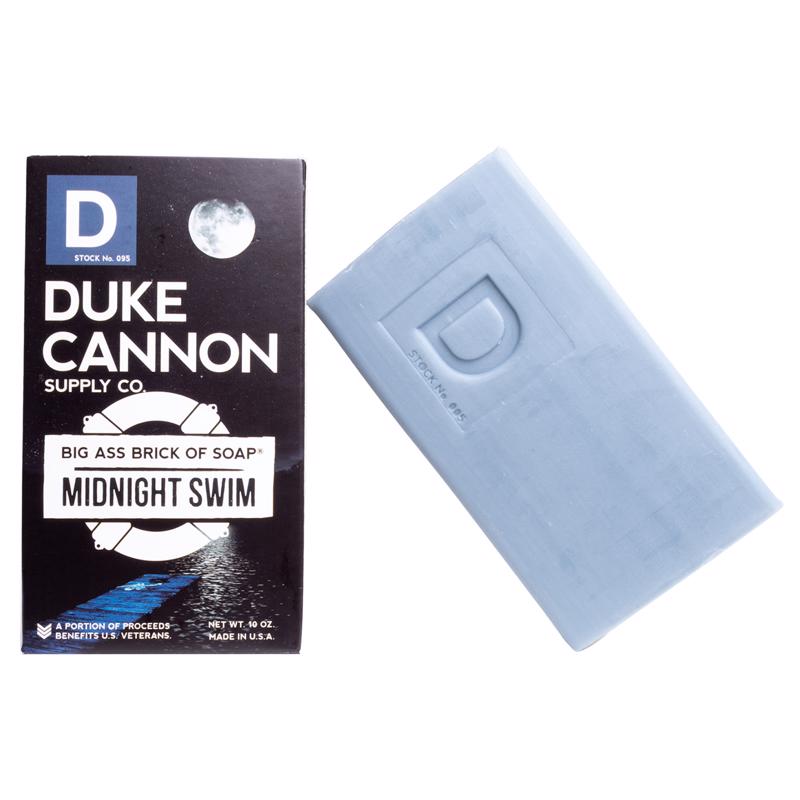 Duke Cannon, Duke Cannon Midnight Swim Savon en barre 10 oz (Pack de 6)