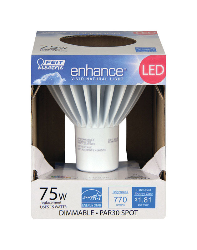 FEIT ELECTRIC CO, FEIT Electric améliore l'ampoule PAR30 LED 15 watts 770 lumens Soft White Spotlight 75 Watt Equivalence