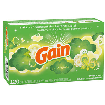 Gain, Feuilles de séchage, 120 ct.