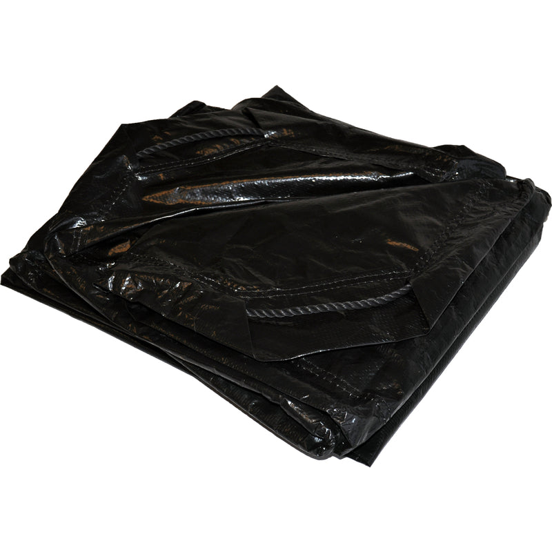 FOREMOST TARP CO, Foremost Dry Top 6 pi L X 6 pi L Bâche en polyéthylène ultra-robuste Noir