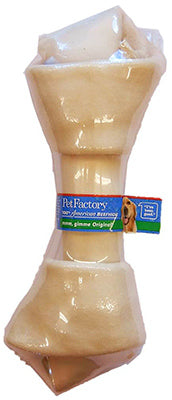 Pet Factory Inc, Friandises pour chiens, American Beefhide Rawhide Bone, 9-10-In.