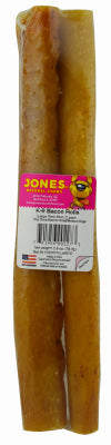 Jones Natural Chews Co, Friandises pour chiens, K9 Bacon Rolls, 2-Pk.