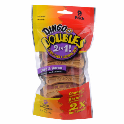 Dingo, Friandises pour chiens, poulet, 9 paquets