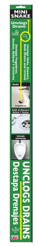 GT WATER PRODUCTS, GT Water Products Drain King Déboucheur de drains 26 in. L X 1/4 po. D