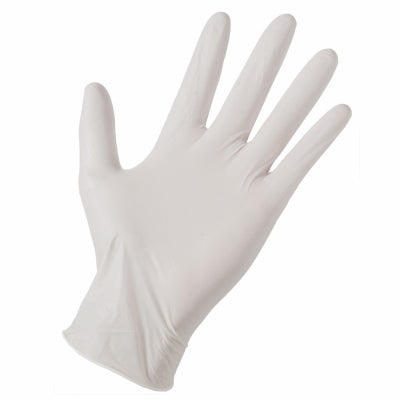 BIG TIME PRODUCTS LLC, Gants jetables en latex, blanc cassé, hommes XL, 100 pièces