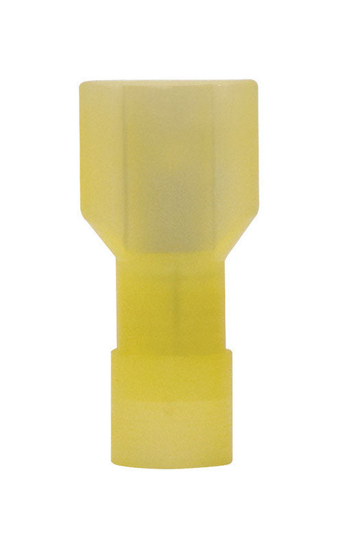 ECM INDUSTRIES, Gardner Bender 12-10 Ga. Isolated Wire Male Disconnect Yellow 4 pk