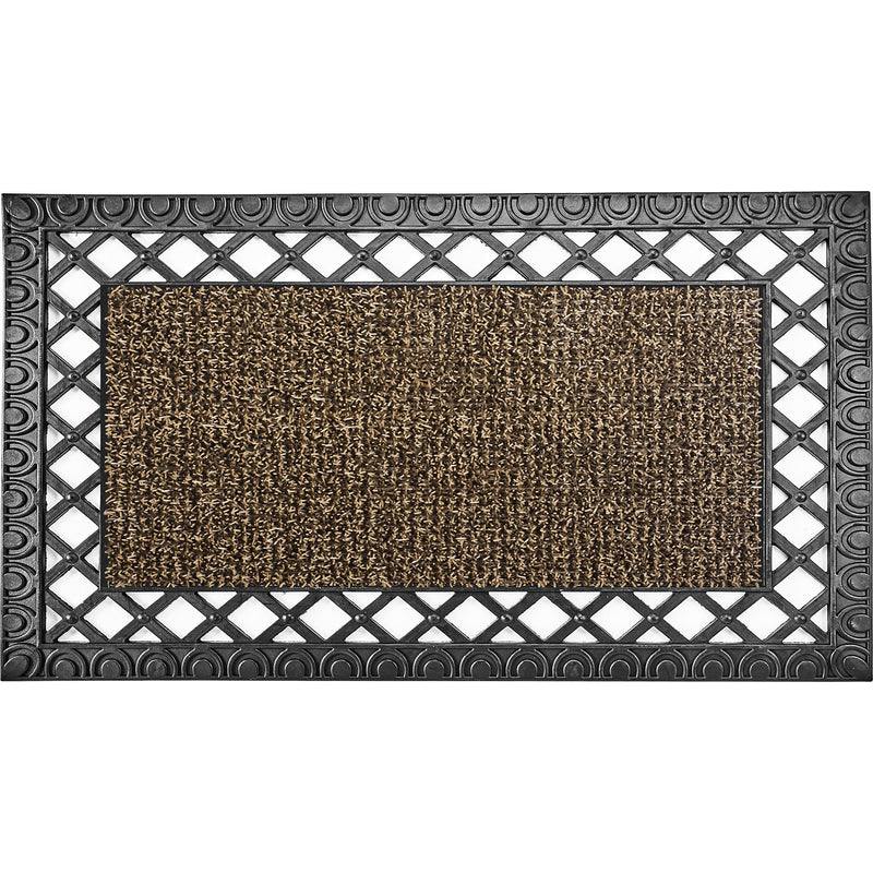 GRASSWORX LLC, GrassWorx 30 in. L X 18 po. W Sand French Quarter AstroTurf Door Mat