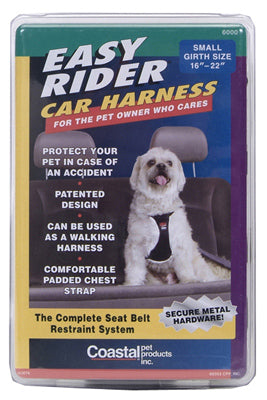 Coastal Pet Products, Inc., Harnais de voiture pour chien, noir, petit