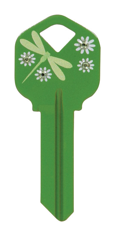 GROUPE HILLMAN RSC, Hillman DIVA Dragonfly House/Office Universal Key Blank Single (Pack of 6).