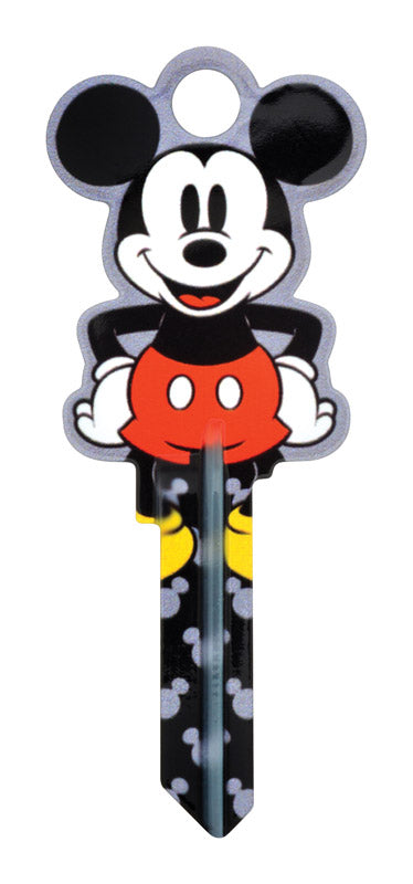 GROUPE HILLMAN RSC, Hillman Disney Mickey Mouse House/Padlock Universal Key Blank Double (Pack de 5).