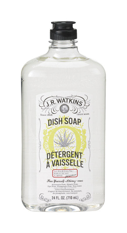 EMERSON HEALTHCARE LLC, J.R. Watkins Savon à vaisselle liquide Aloe/Gren Tea Scent 24 oz. 1 pk (paquet de 6)