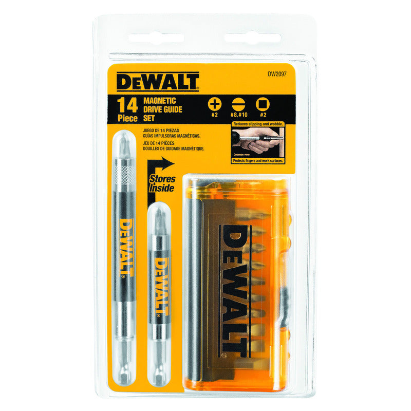 DEWALT, Jeu de guides d'entraînement 14Pc