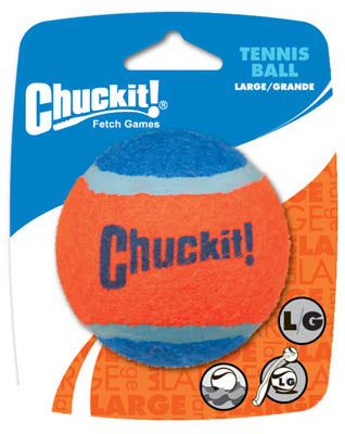 Chuckit, Jouet pour chien, balle de tennis Hi-Viz (Lot de 2)