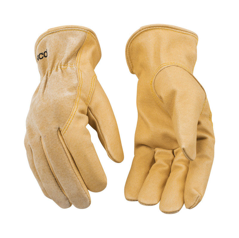 KINCO LLC, Kinco Hommes Extérieur Gants de Conducteur Or M 1 pk