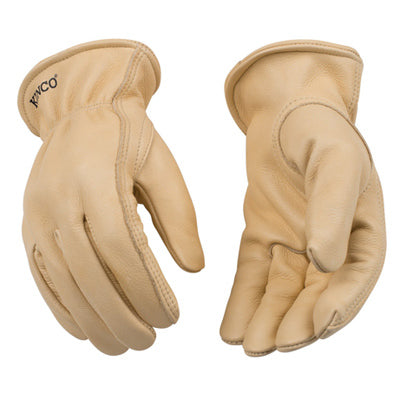 KINCO LLC, Kinco Hommes Gants de Conducteur Extérieur Or M 1 pk