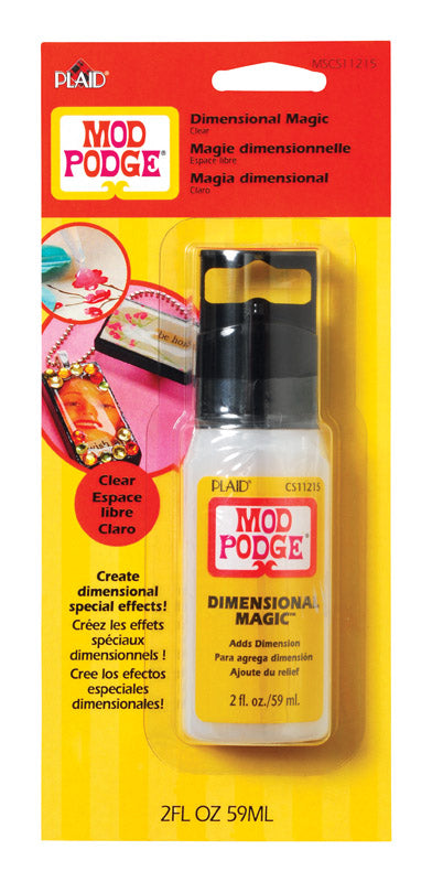 PLAID ENTERPRISES INC, Kit d'adhésif Plaid Mod Podge High Strength Glue 2 oz (Pack de 3)